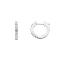 Orecchini Gioielleria Dossena  Donna in Oro bianco Diamante OROR-139-253 BIEL